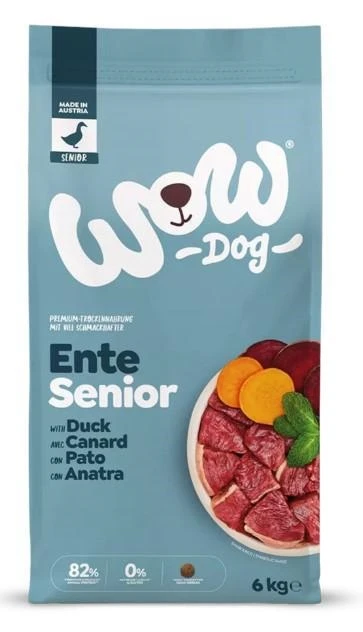 WOW Dog Senior Anatra - Mangime Secco per Cani - Immagine 1