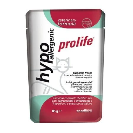 Prolife Cat Hypoallergenic 12 x Gr 85 - Mangime Dietetico - Immagine 1