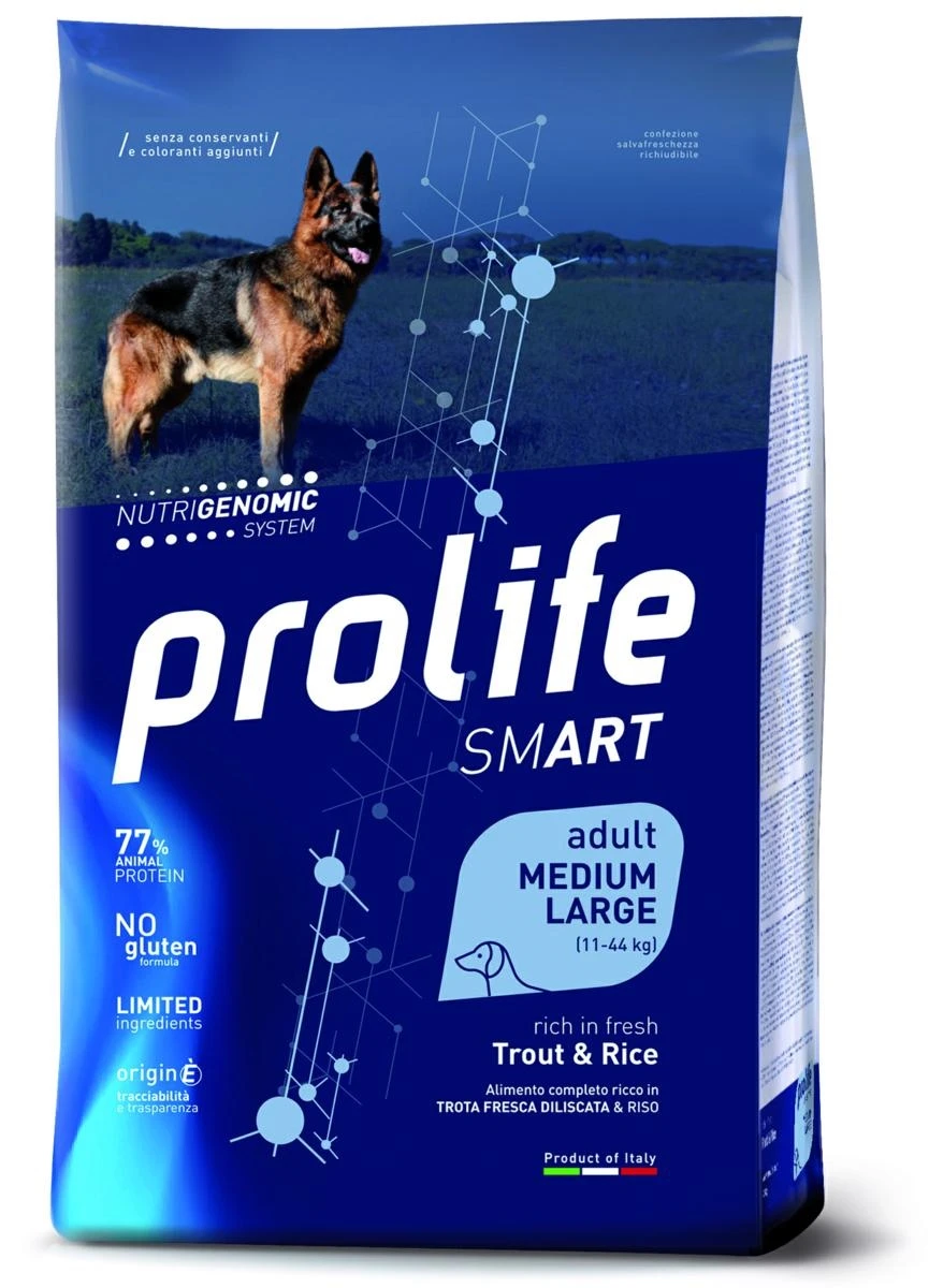 Prolife Dog Smart Medium/Large Trota/Riso - Immagine 1