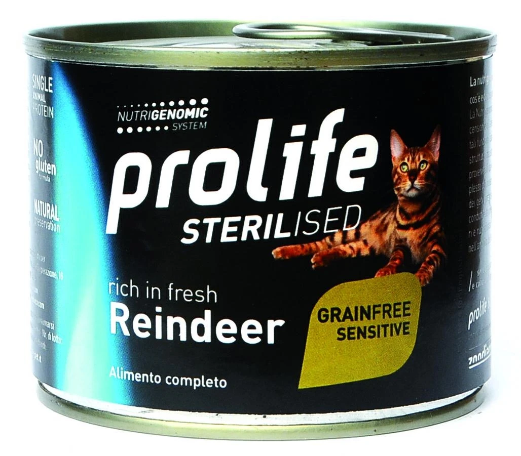 Prolife Cat Um Sterilized Renna 200 g - Immagine 1