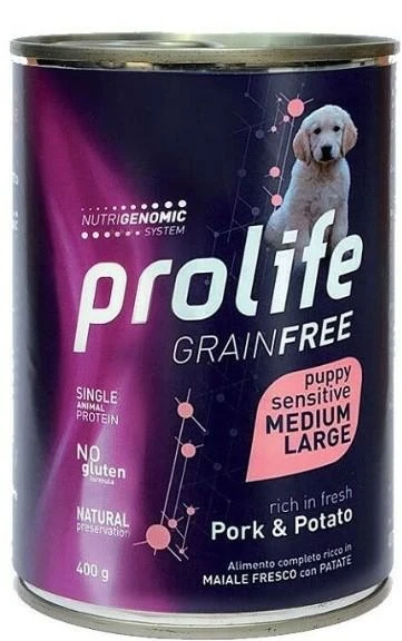 Prolife Dog Um Grain Free Puppy Medium/Large 400g - Immagine 1
