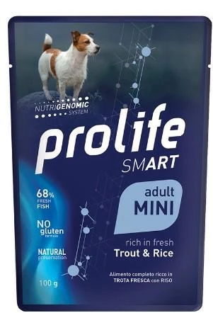 Prolife Dog UM Smart Buste Mini Trota 10 x 100g - Immagine 1