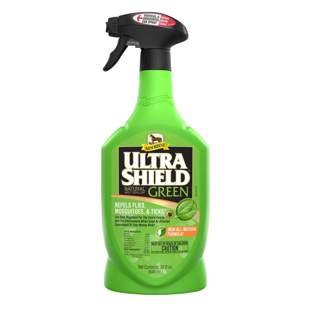 Absorbine UltraShield Green Natural Spray 946 ml