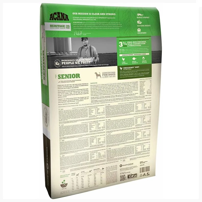 Acana HERITAGE SENIOR - Alimento secco per Cani anziani Kg. 2 - Foto 2