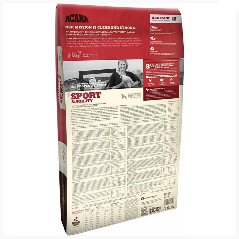 Acana HERITAGE SPORT & AGILITY - Secco Cani che svolgono attività fisica Kg.11,4 - Foto 2