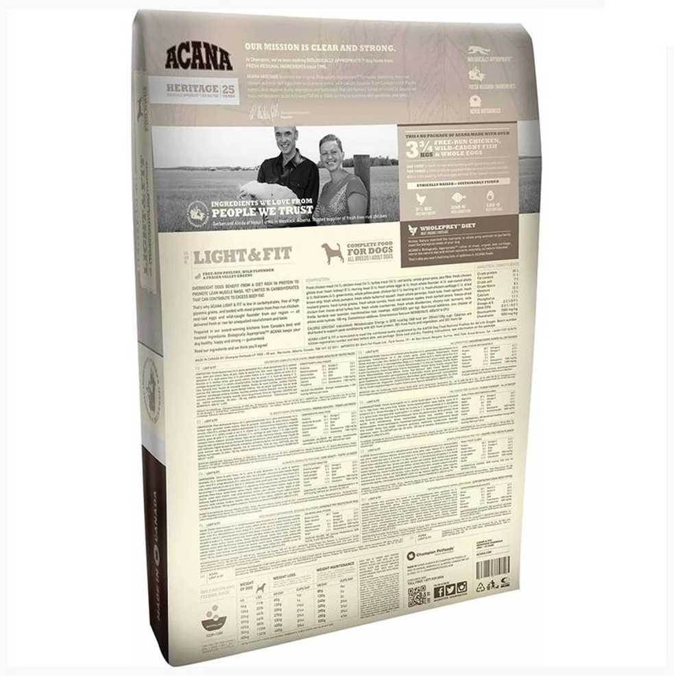 Acana HERITAGE LIGHT & FIT - Alimento Cani in sovrappeso Kg. 2 - Foto 3