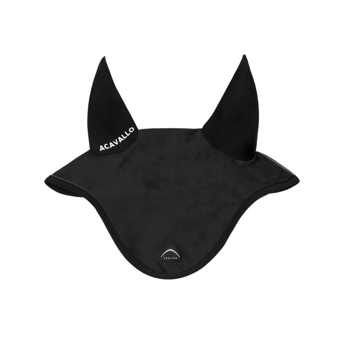Acavallo Cuffietta Sublime in camoscio con patch in silicone