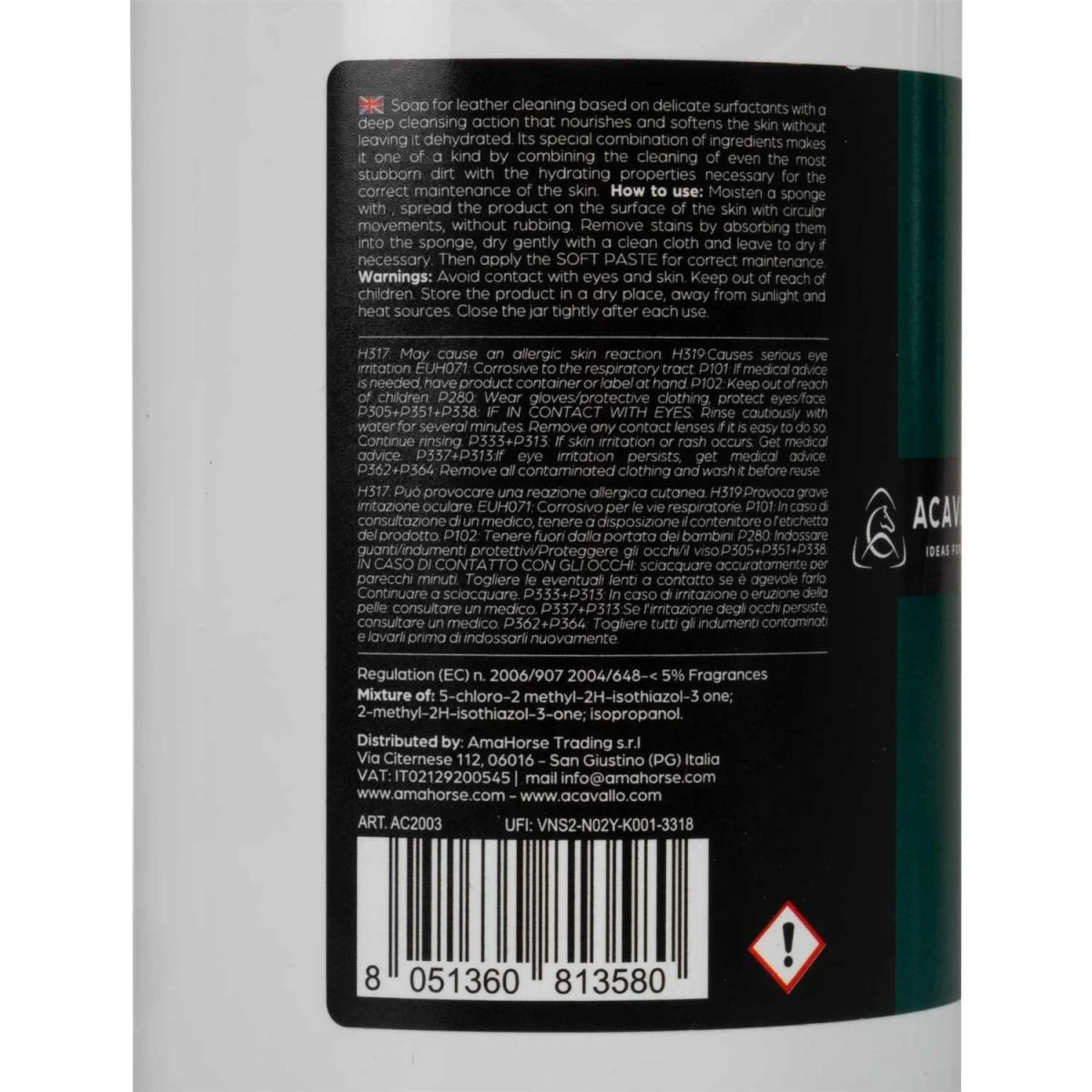 Acavallo Soft Combi - Detergente per cuoio 500 ml - foto 3