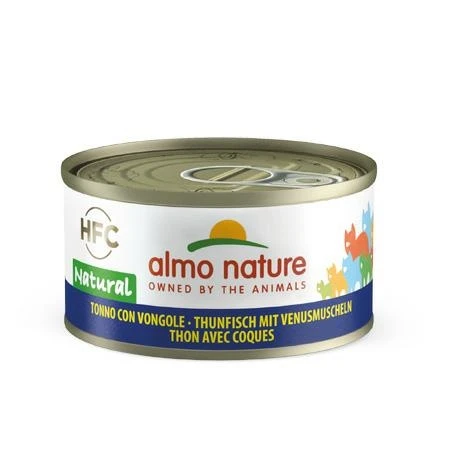 Almo Nature Tonno e Vongole 70 g - Cibo umido per gatti