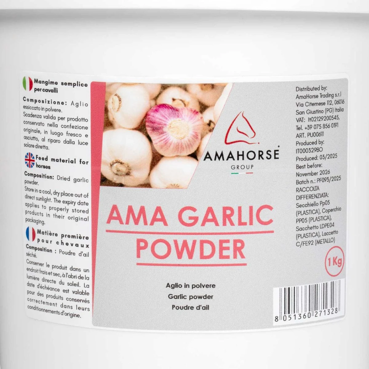 AmaHorse Aglio in polvere 1 kg - foto 2