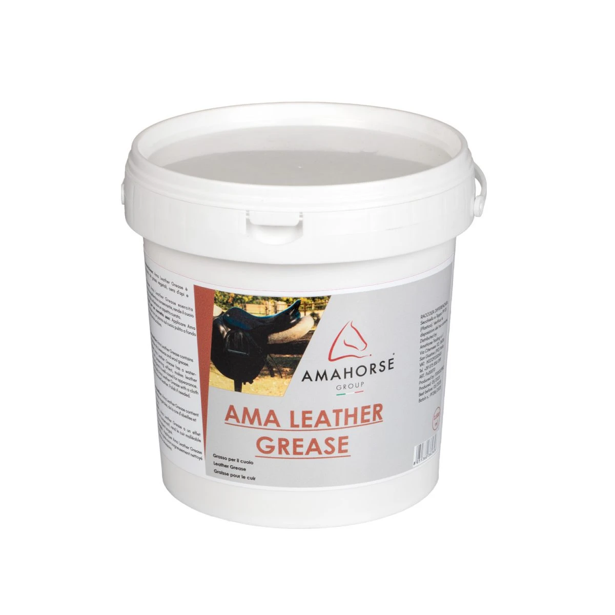 AmaHorse Ama Leather Grease - Grasso per cuoio 2,5 kg