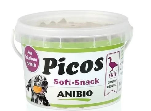 Anibio Picos Anatra 300 g - snack morbido per cani