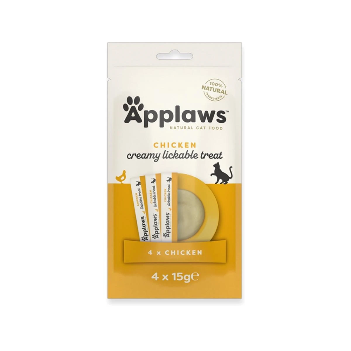 Applaws Treat Cremosi al Pollo 4x15 g