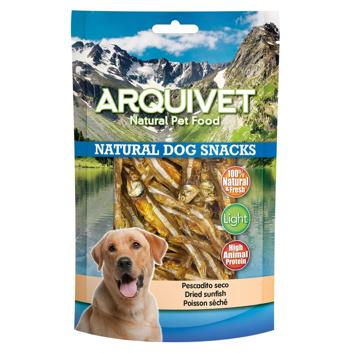 Arquivet Pesce Essiccato 1 kg - Snack per Cane