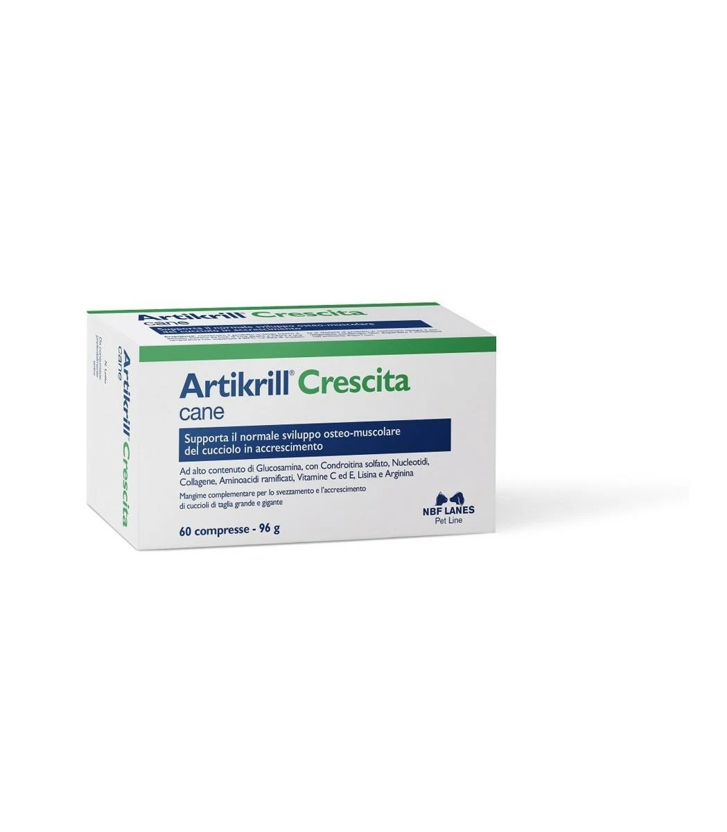 Artikrill Crescita Cane 60 Compresse - NBF - NBF Lanes