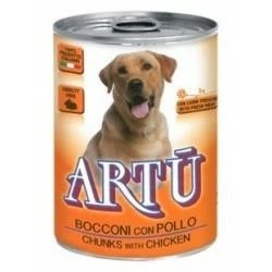 Artù Bocconi al Pollo per Cani - 24 x 415 g