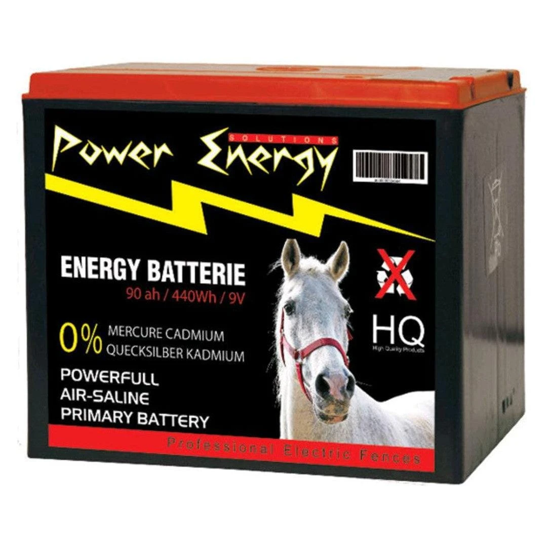 Batteria 9V per recinto elettrico Power Energy 90Ah non ricaricabile