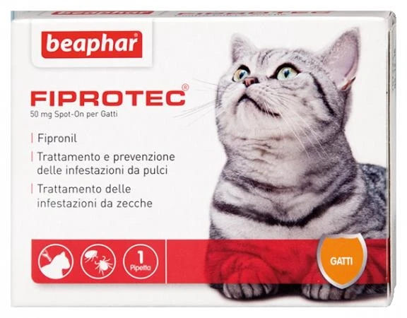 Beaphar Fiprotec Gatto 1 pipetta 0,5 ml