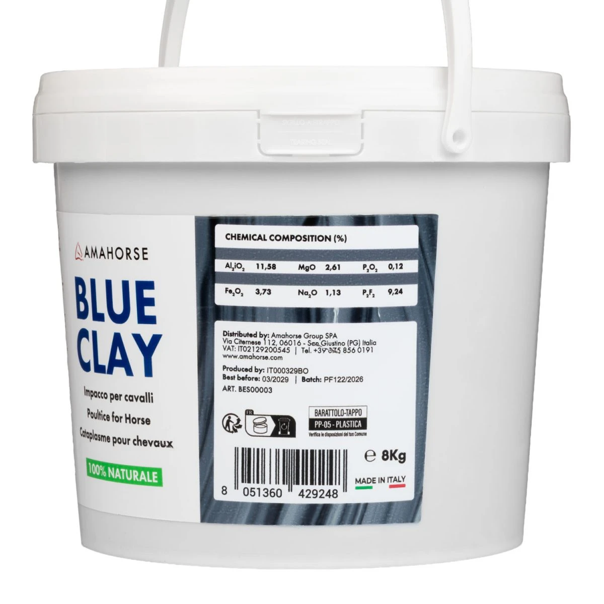 Blue Clay Argilla Naturale 8 kg - Pasta minerale - foto 4