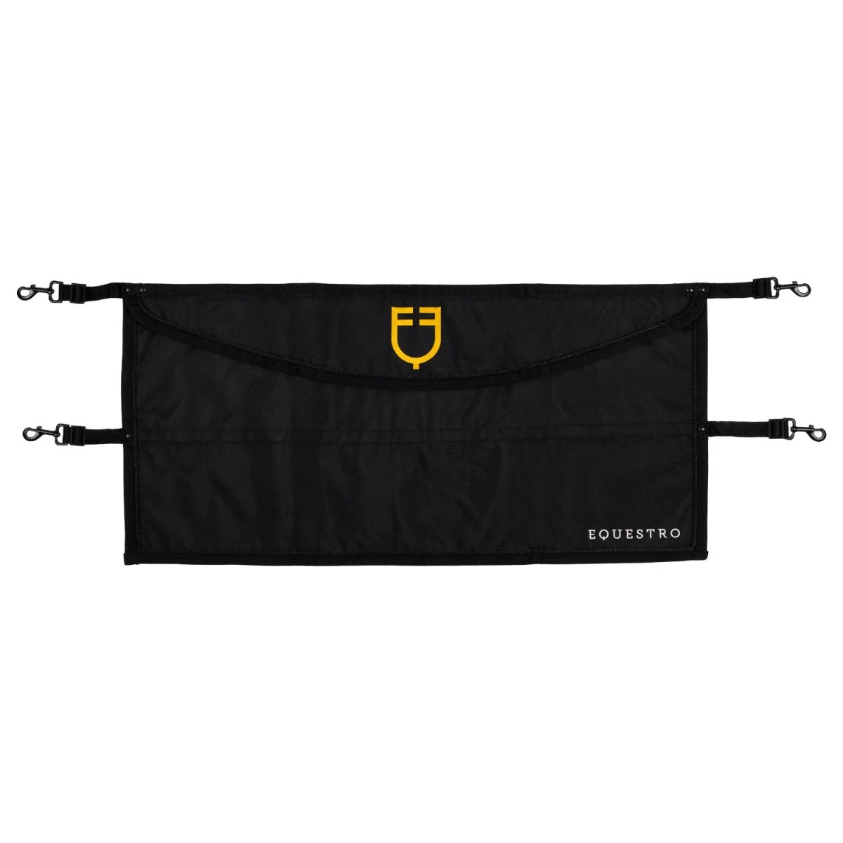 Cancelletto da box Equestro con logo ricamato - Nero