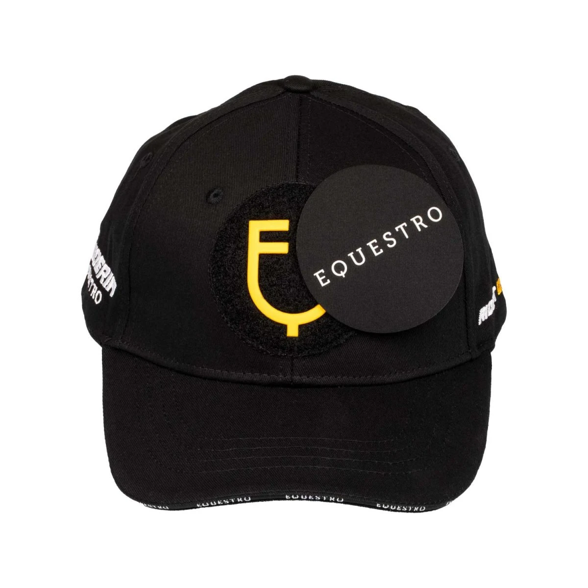 Cappellino Baseball Unisex Scuderia Equestro in Cotone - Nero - foto 7