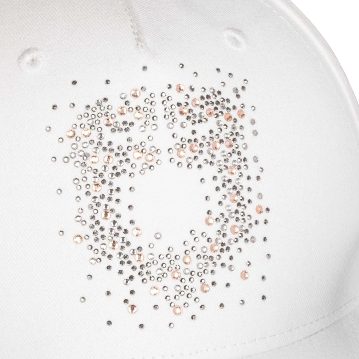 Cappello baseball Equestro con logo in strass - Unica Bianco - foto 6