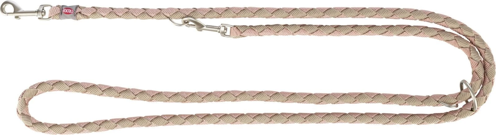 Cavo Guinzaglio Addestramento TRIXIE S-M: 2.00m/ø12mm Blush/Sabbia