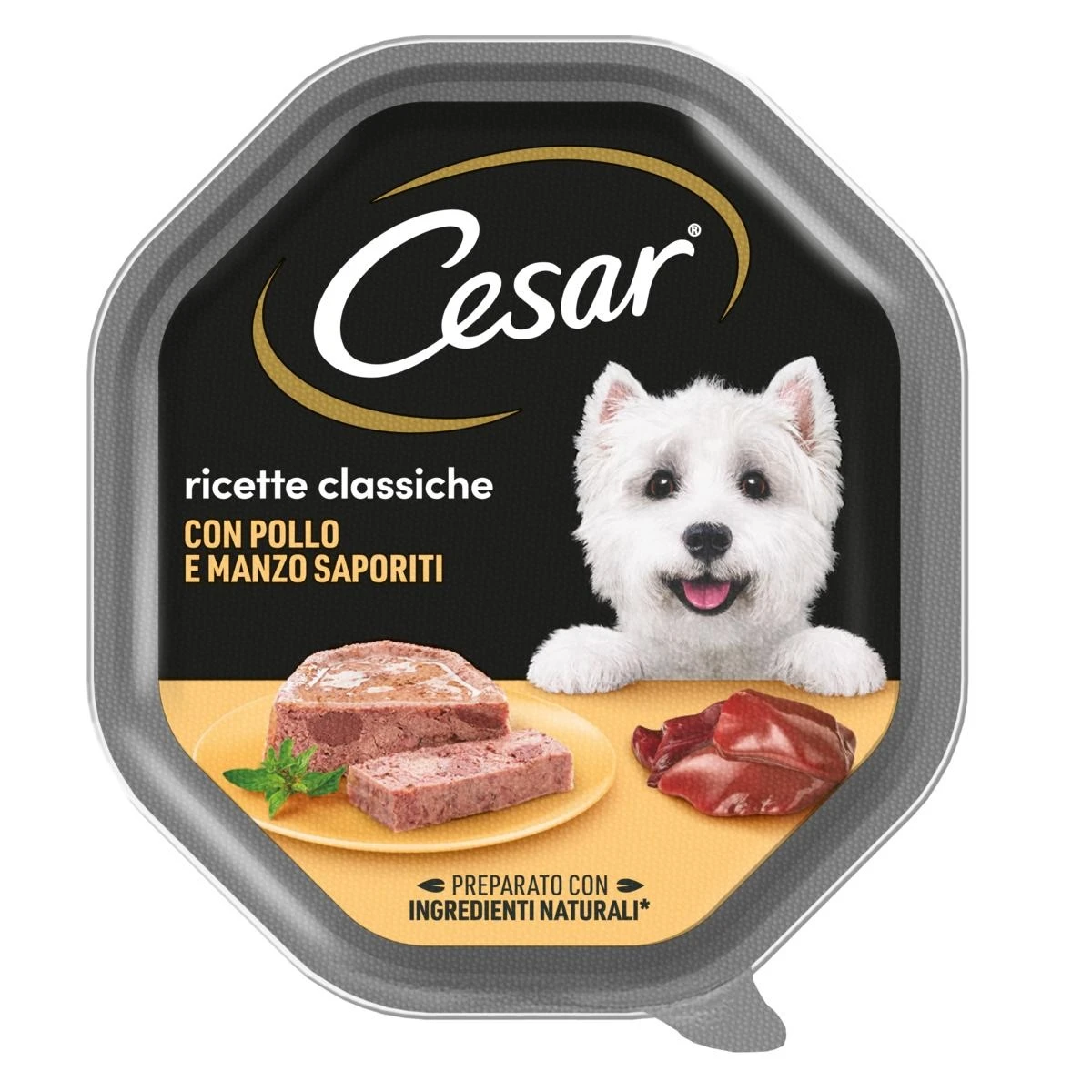 Cesar Ricette Classiche Pollo/Manzo Saporiti 14 x 150 g