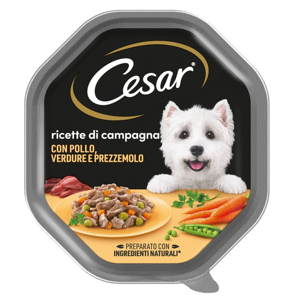 Cesar Ricette di Campagna Pollo, Verdure e Prezzemolo 14 x 150 g