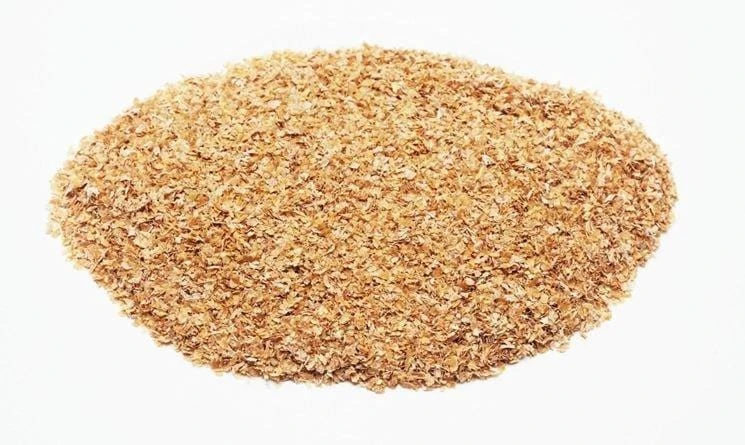 Crusca di grano tenero per animali in scaglie naturali