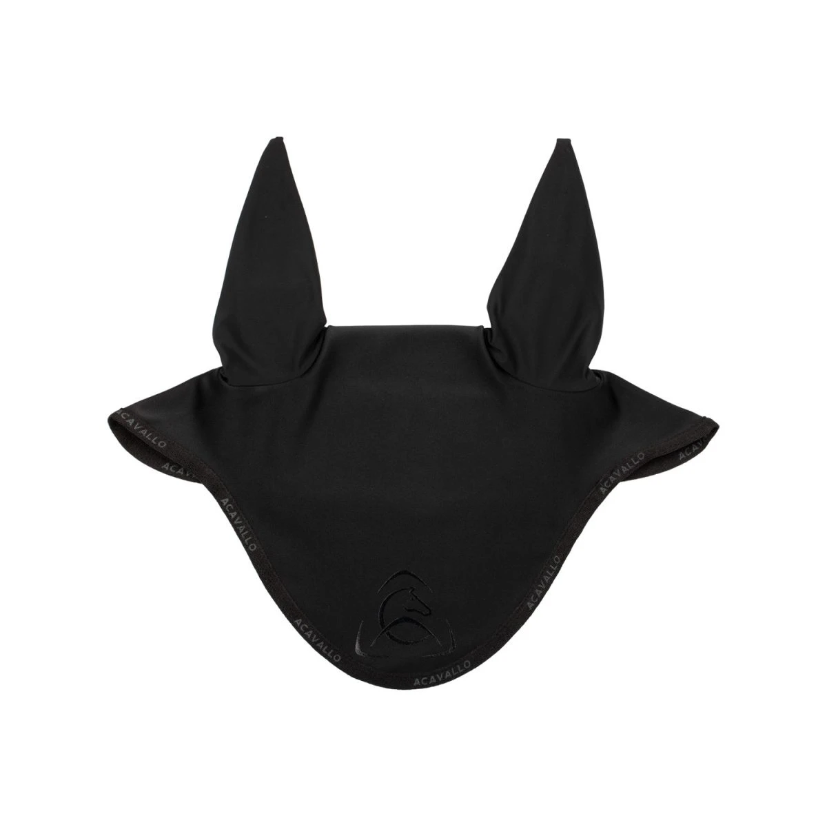 Cuffietta elastan con logo siliconato Acavallo