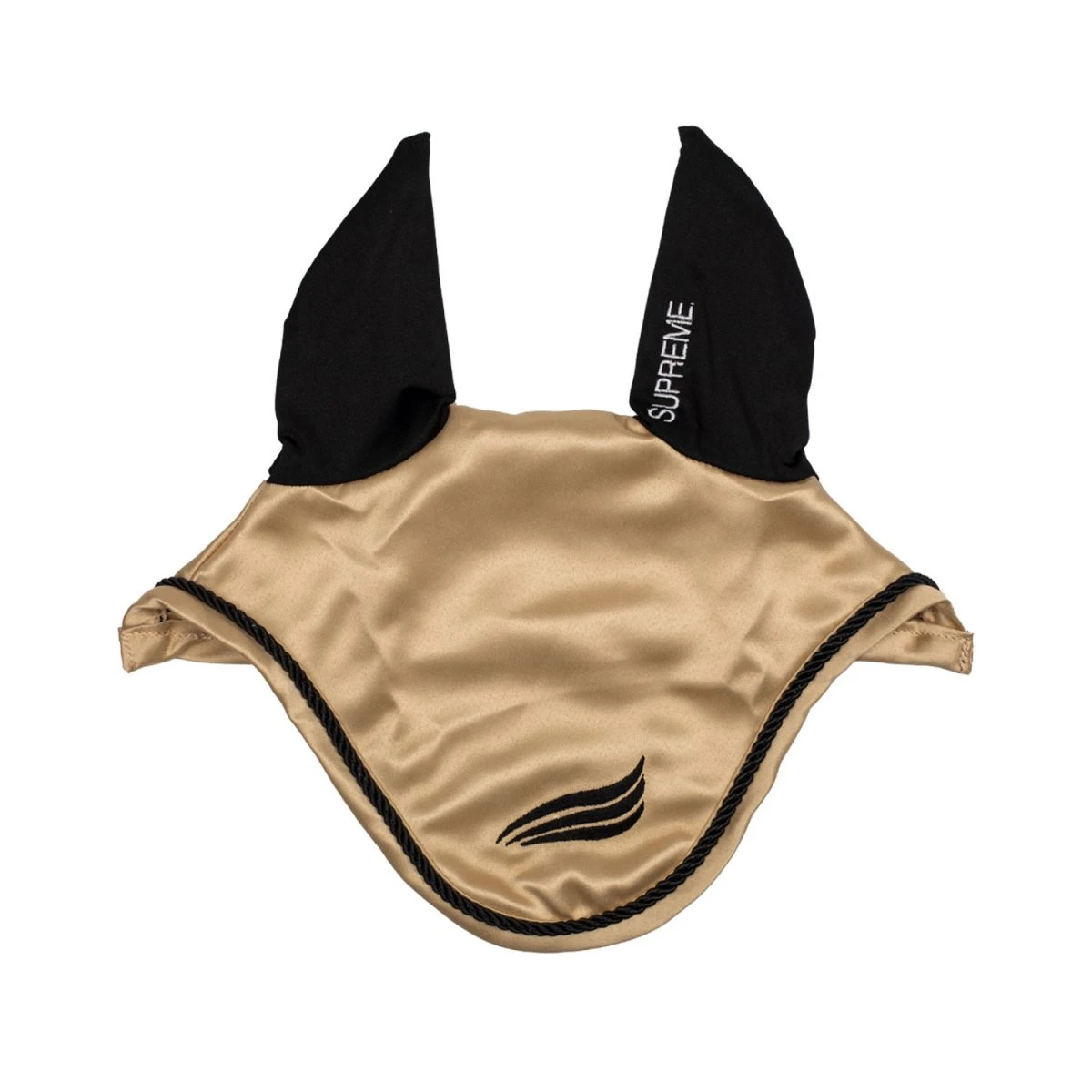 Cuffietta satinata con orecchie elasticizzate Supreme