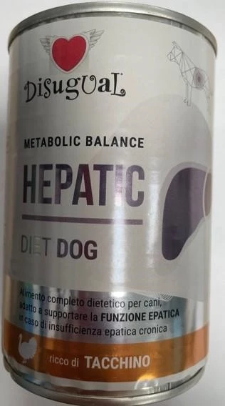 Disugual Dog Hepatic 400g - Tacchino
