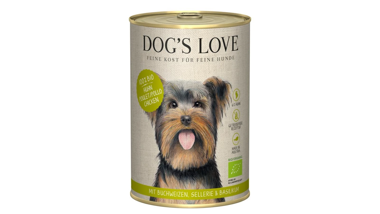Dog's Love Bio Pollo Grano Saraceno 400 g