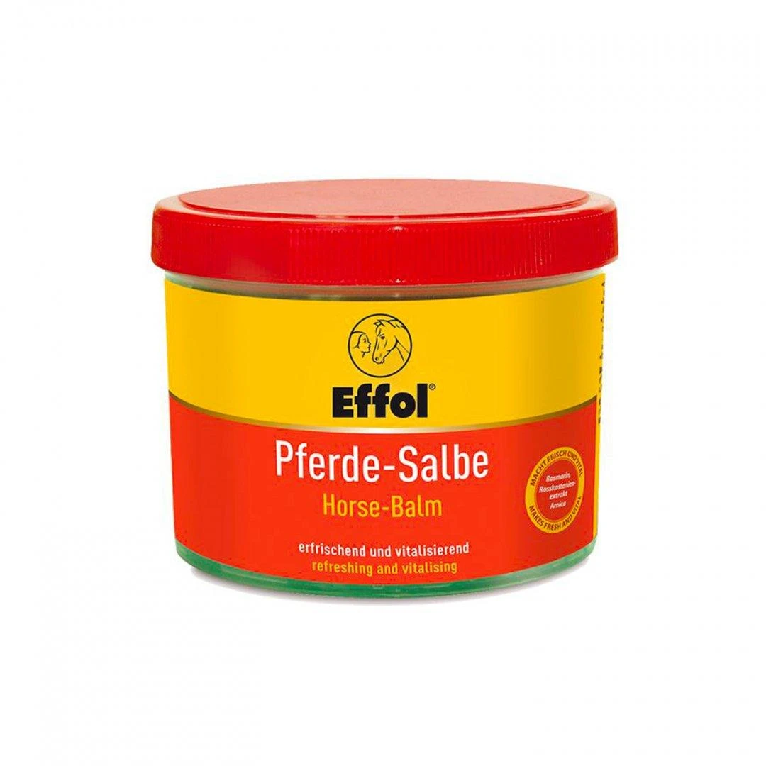 Balsamo per cavalli Effol Horse-Balm con arnica in barattolo da 500 ml