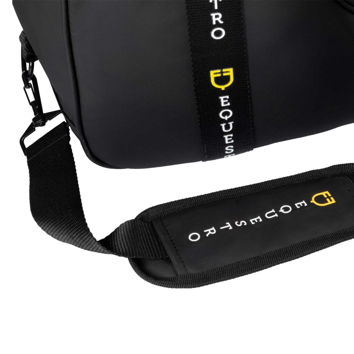 Equestro Borsa porta stivali e casco in tessuto tecnico - Unica Nero - foto 10