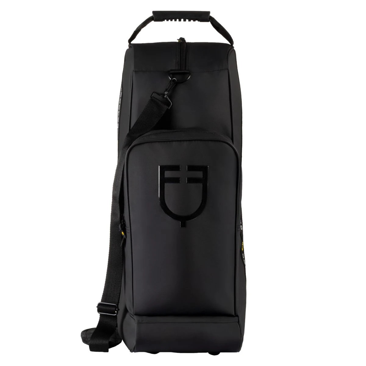 Equestro Borsa porta stivali e casco in tessuto tecnico - Unica Nero - foto 3