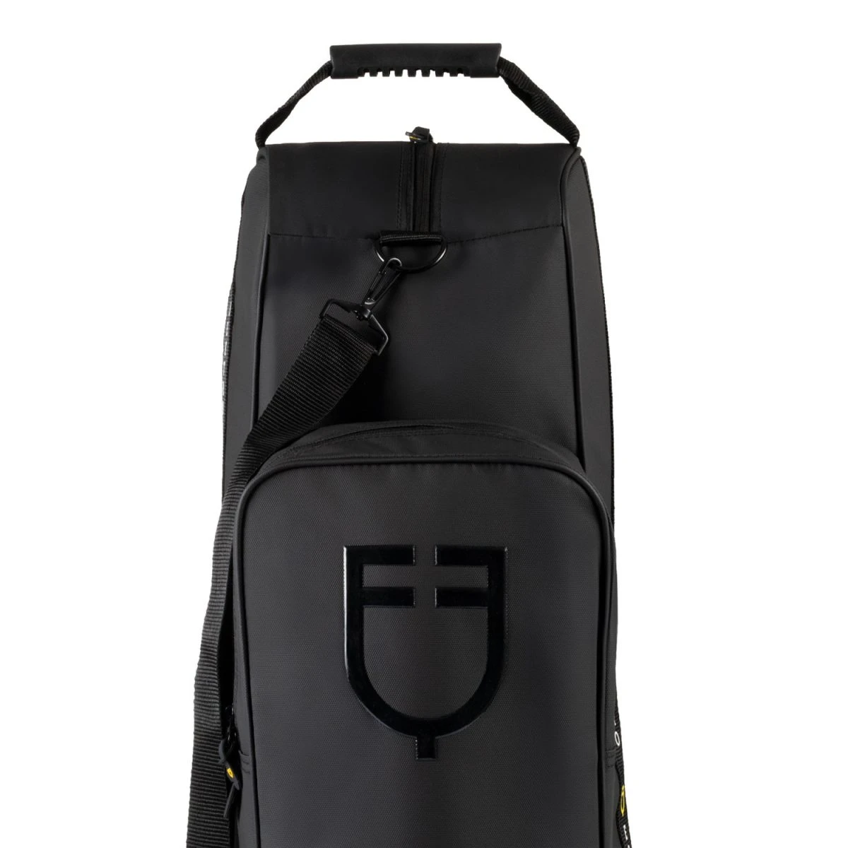 Equestro Borsa porta stivali e casco in tessuto tecnico - Unica Nero - foto 5