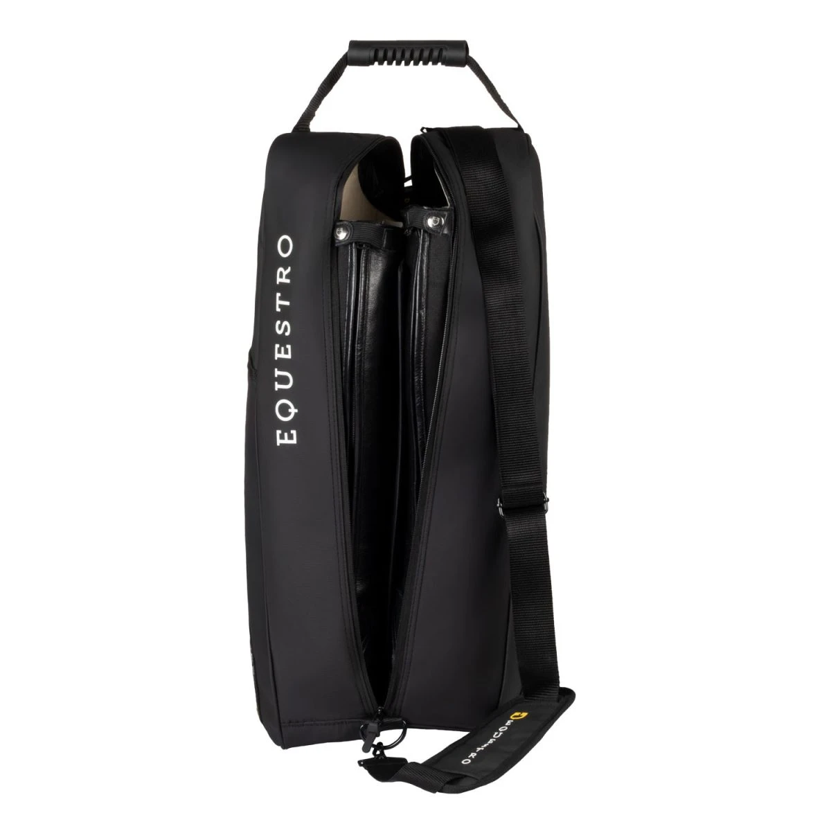 Equestro Borsa porta stivali e casco in tessuto tecnico - Unica Nero - foto 7