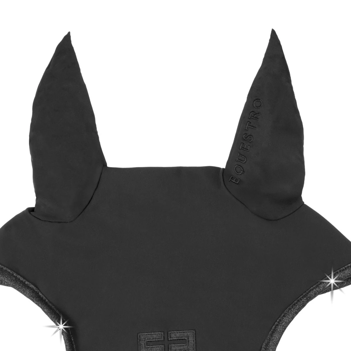 Equestro Cuffietta Universe in tessuto tecnico - Full Nero - foto 2