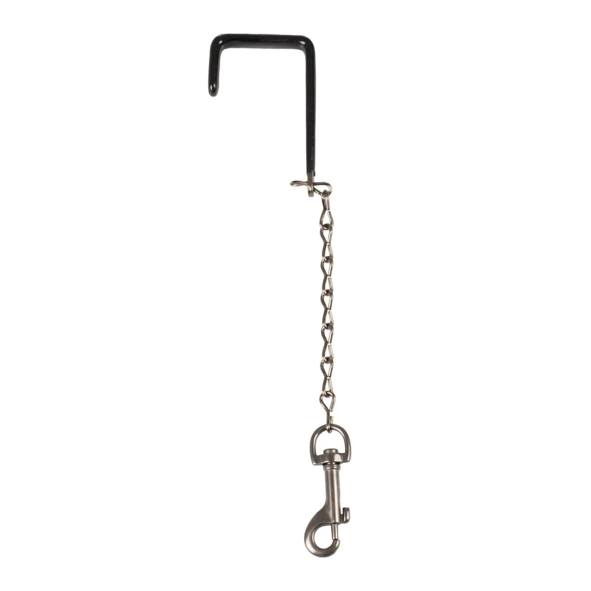 Equestro Gancio con catena in acciaio inox - Unica Nero - foto 4