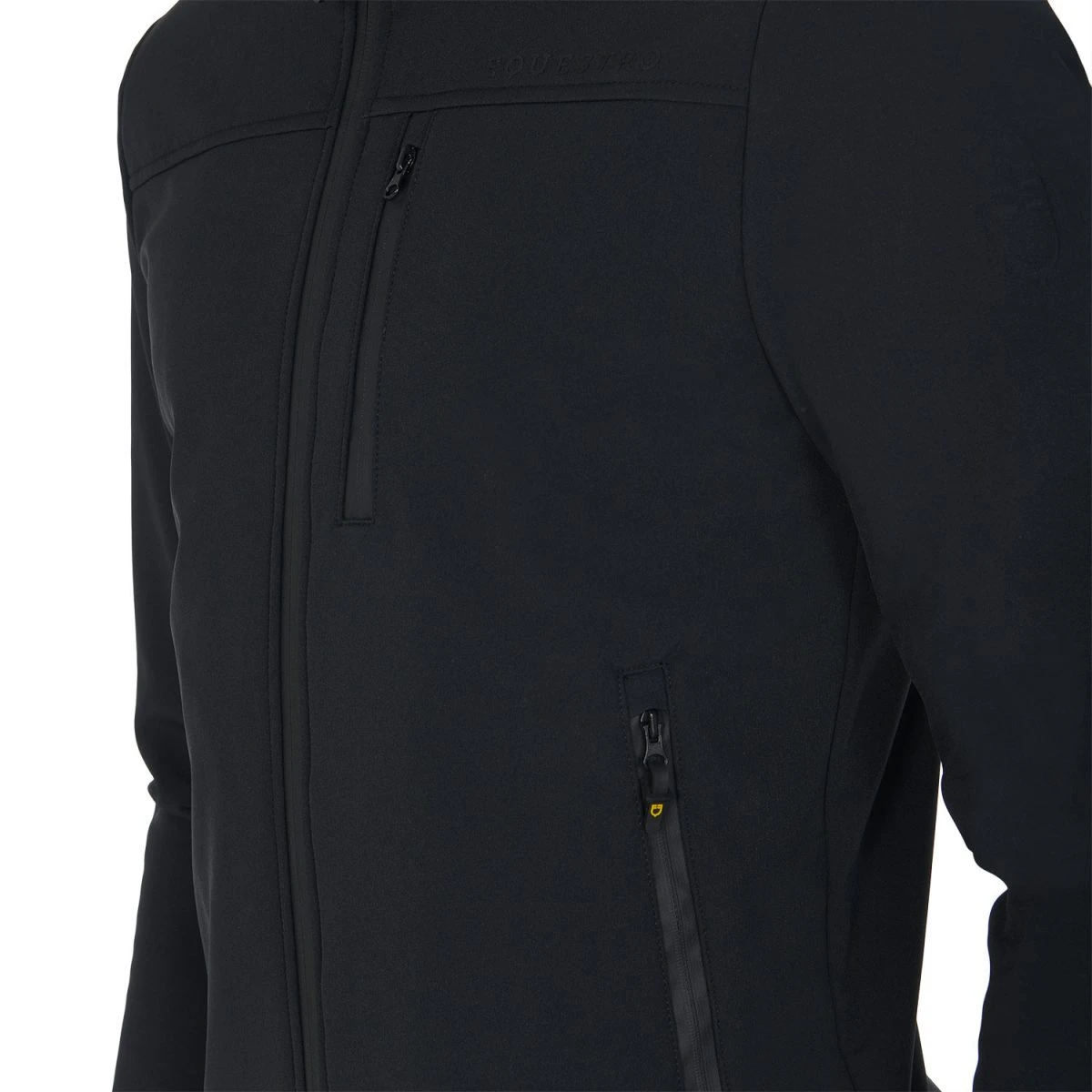 Equestro Giacca Uomo in Tessuto Tecnico con Cappuccio Estraibile - XS Nero - foto 3