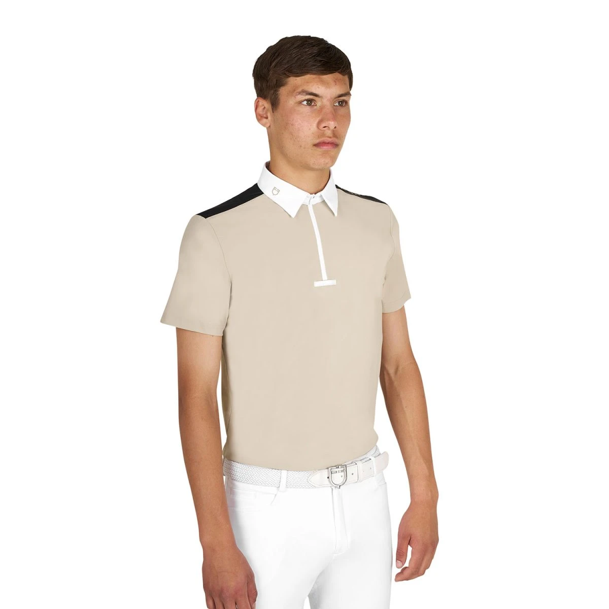 Equestro Polo Uomo Concorso Slim Fit mezza manica