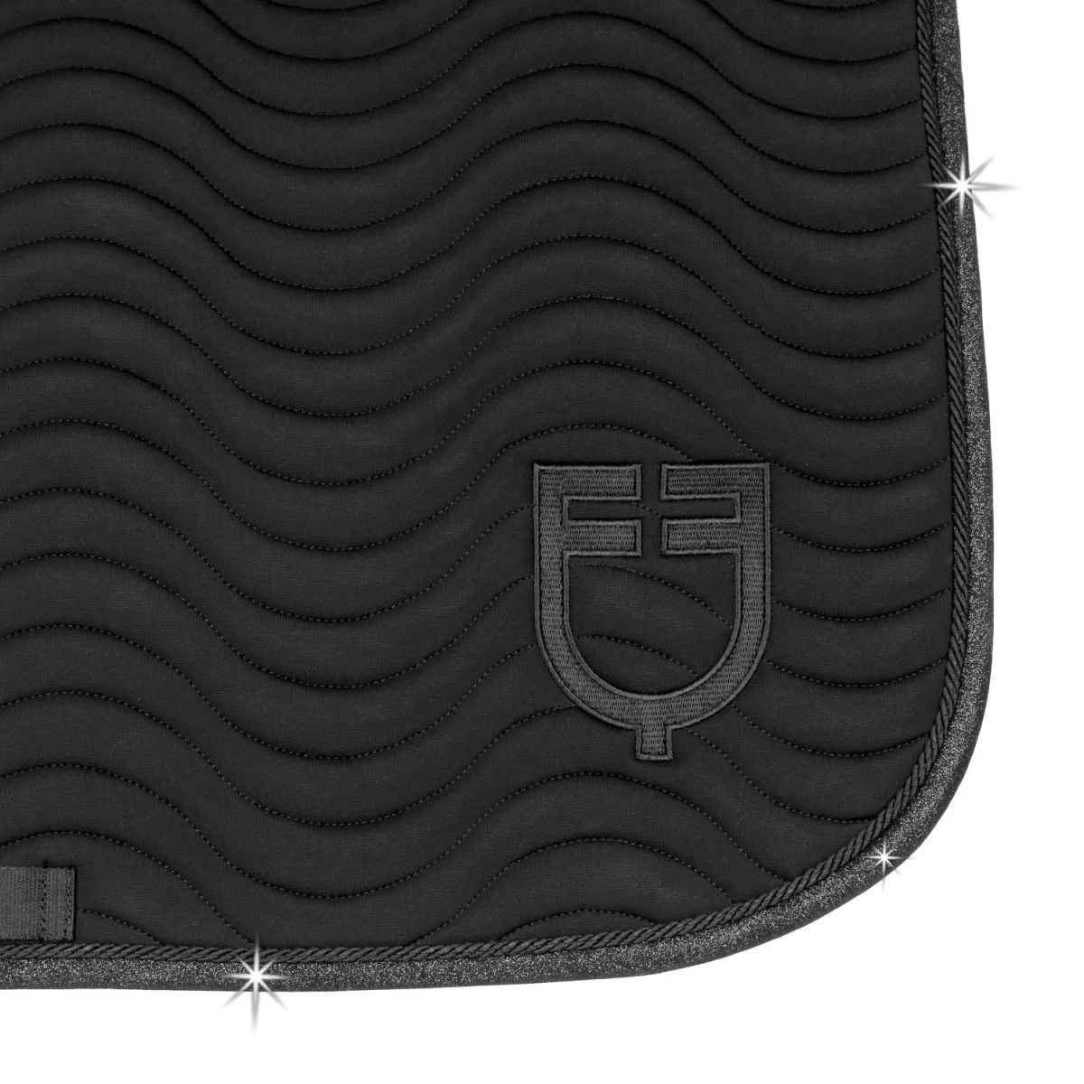 Equestro Sottosella da Dressage Universe Wave - Full Nero - foto 5