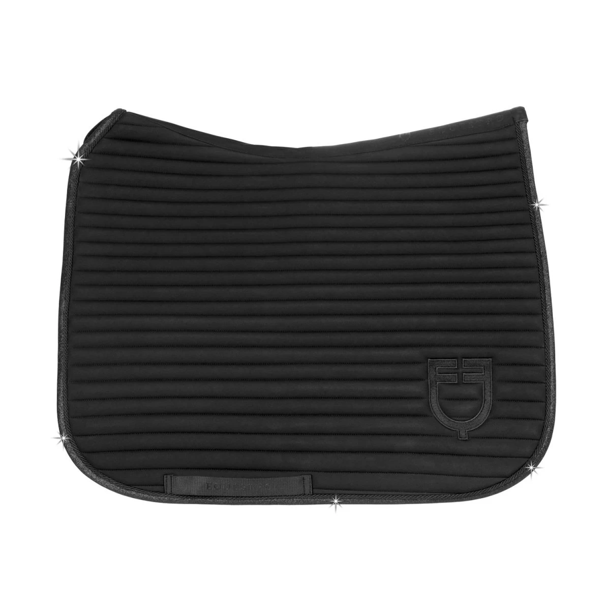 Equestro Sottosella Dressage Universe Stripe - Full Nero - foto 2