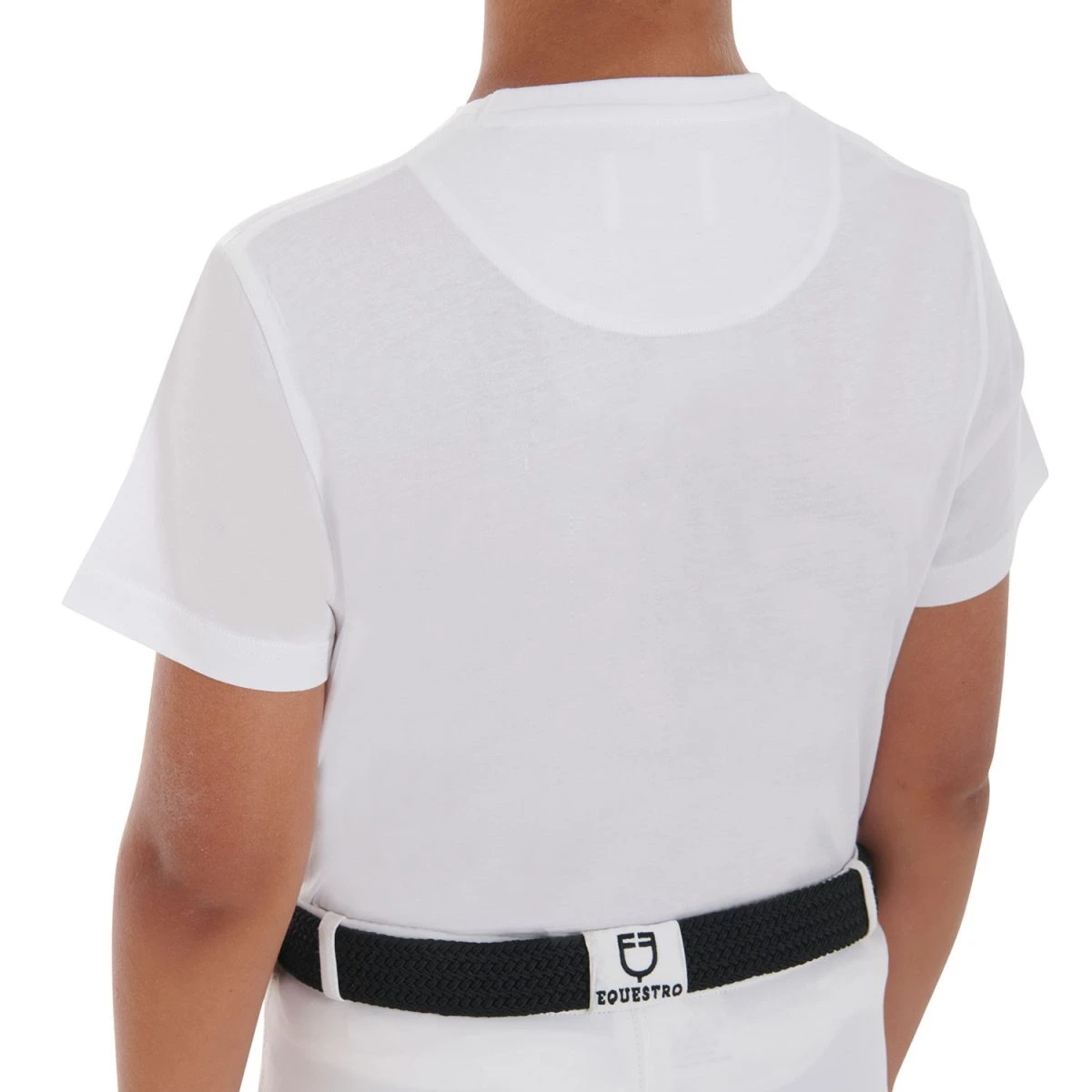 Equestro T-shirt bambini stampa equestre in cotone - 12 Years Bianco - foto 3