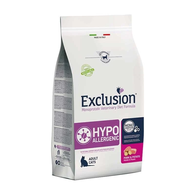 Exclusion Cat Hypoallergenic Maiale/Patate - Dorado