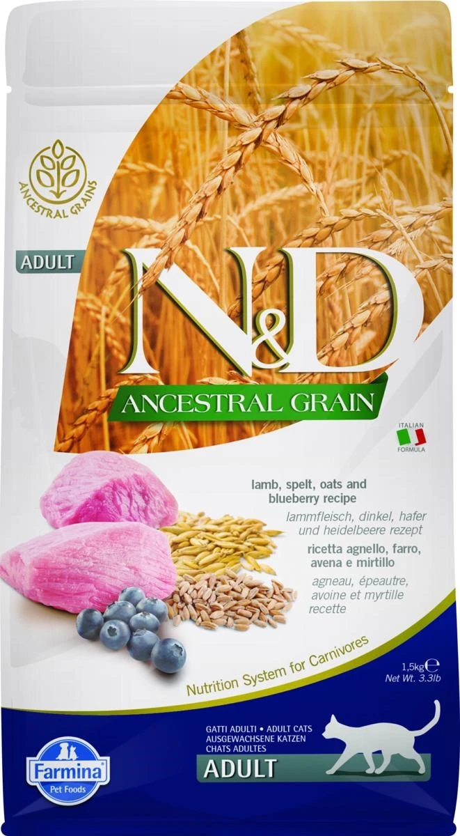 Farmina N&D Agnello e Mirtillo 3.3 lbs