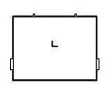 Ferplast Ricambio Piano Chiuso Per Gabbia Laura