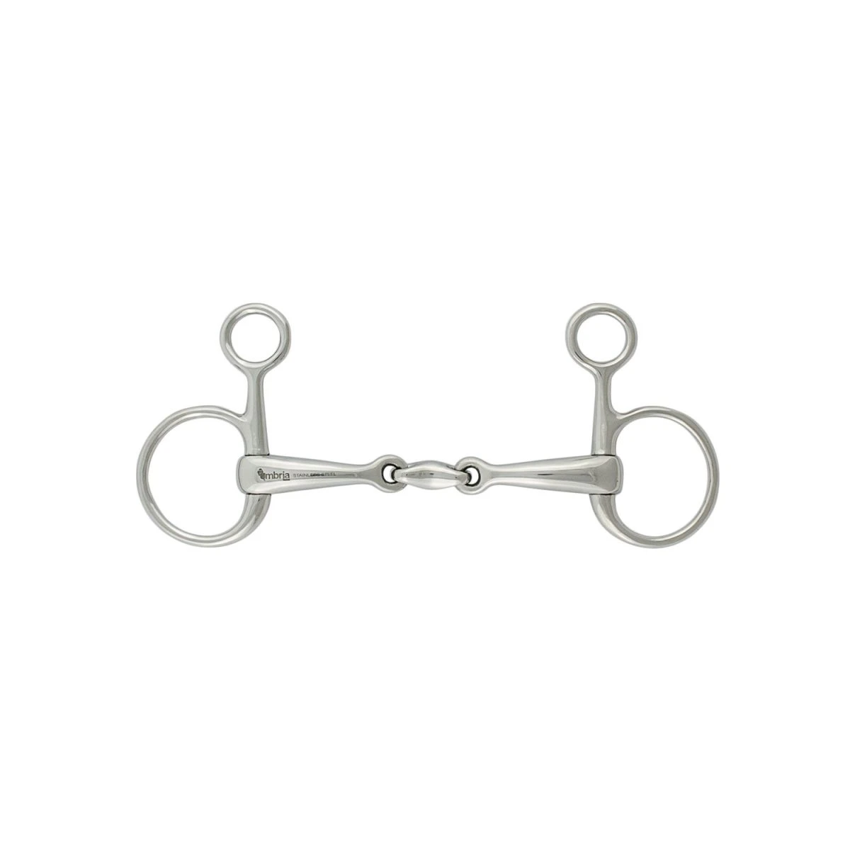 Filetto Baucher Pro Bits Umbria Equitazione in Acciaio Inox